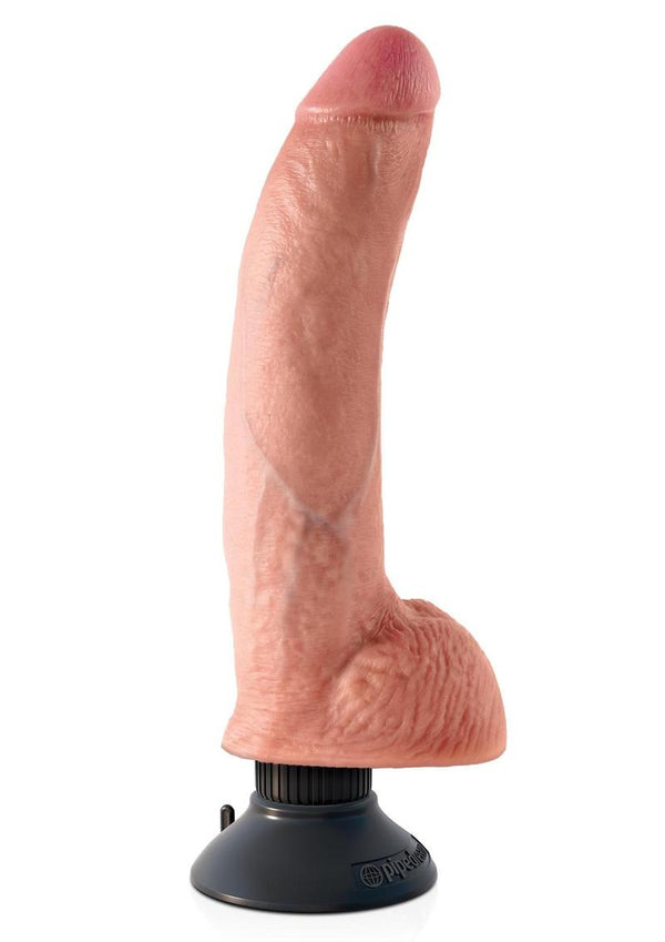 King Cock Vibrating Dildo with Balls - PATS Inc.