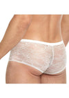 Lace King Lace Trunks - White - Large/Medium