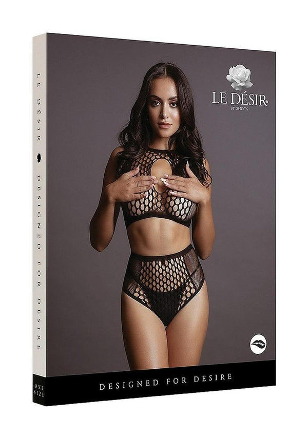 Le Desir Duo Net Key Hole Bra - PATS Inc.