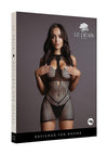Le Desir Duo Net Open Cup Mini Dress - PATS Inc.