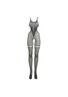 Le Desir Net High Neck Bodystocking - PATS Inc.