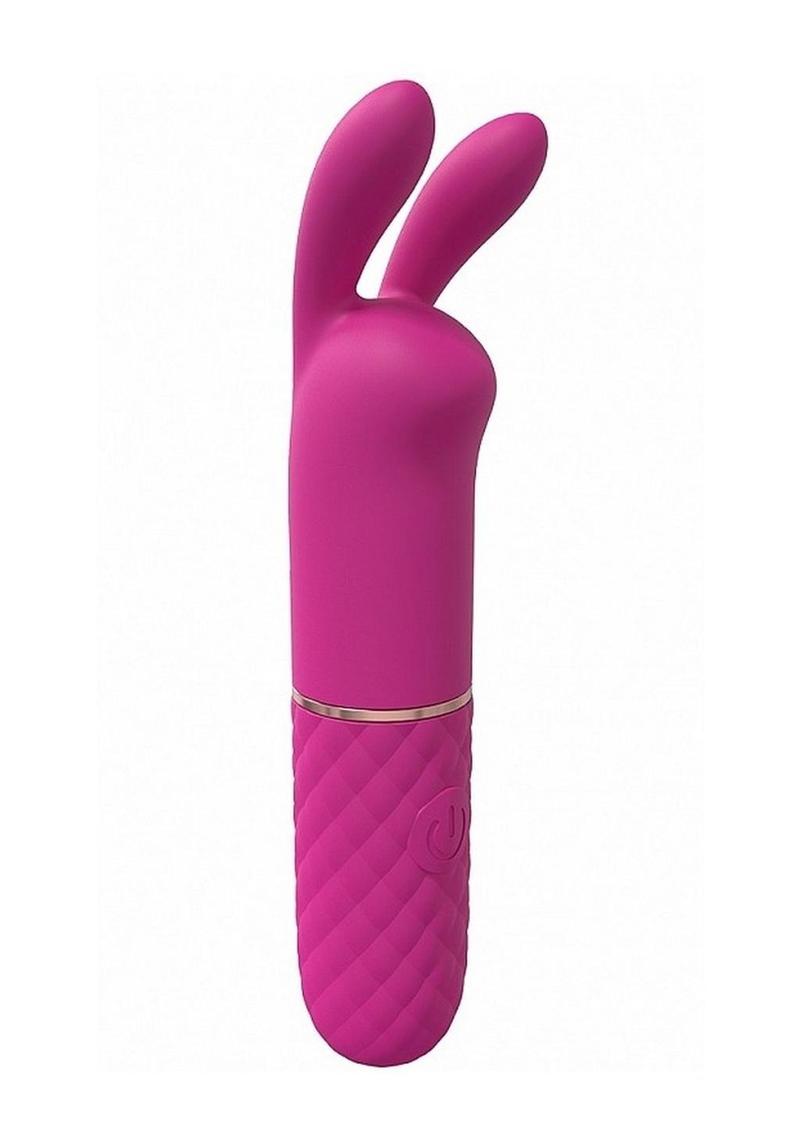 Loveline Dona Mini Rabbit Silicone Rechargeable Vibrator  Emerald Fantaseas