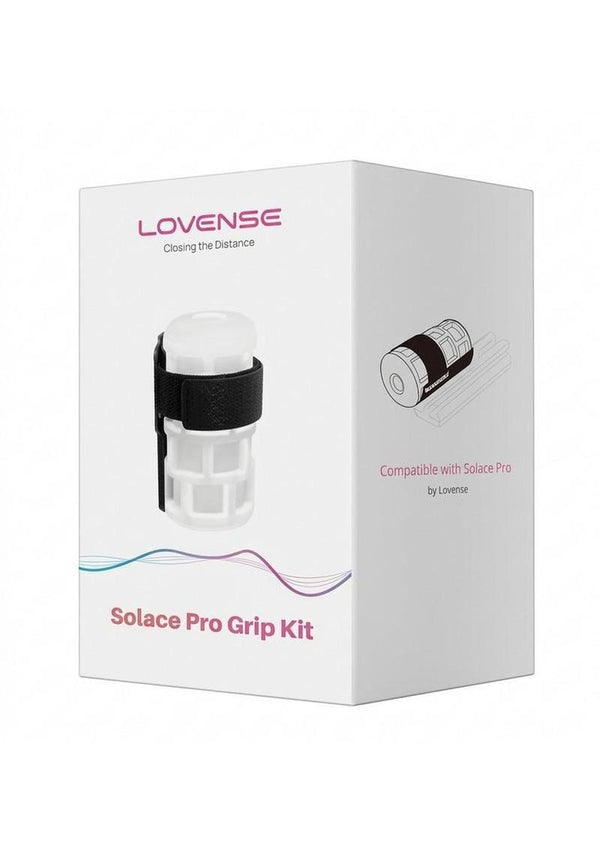Solace Pro Grip Masturbation Kit - Black/Frost