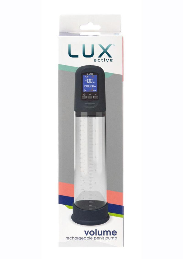Lux Active Volume LCD Rechargeable Auto Penis Pump - PATS Inc.