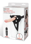 Lux Fetish Realistic Vibrating Dildo with Harness Remote Control - PATS Inc.