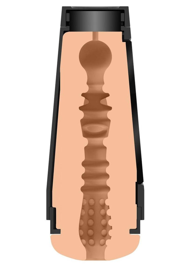 Main Squeeze Cory Chase Ultraskyn Masturbator - Pussy - Flesh/Vanilla