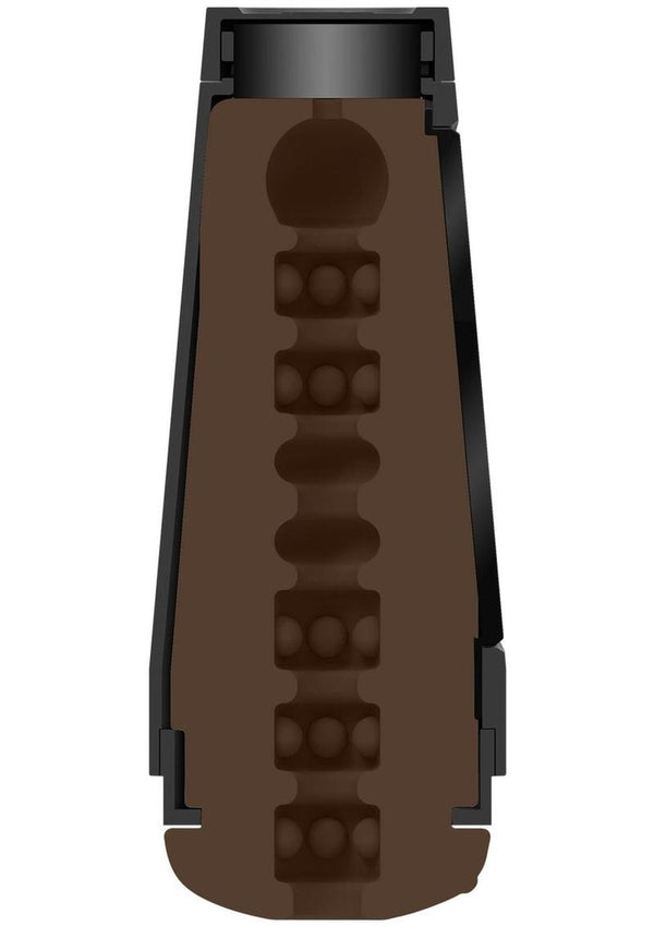 Main Squeeze The Original Ultraskyn Masturbator - Pussy - Black/Chocolate