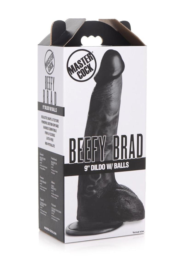 Master Cock Beefy Brad Dildo with Balls - PATS Inc.
