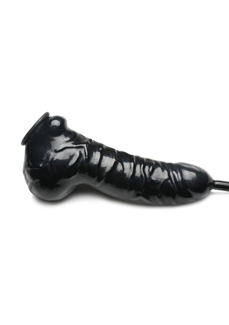 Master Series Guzzler Realistic Penis Sheath with Tube Emerald Fantaseas Master Series Guzzler Realistic Penis Sheath with Tube Emerald Fantaseas