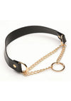 Master Series Halo Desire O-Ring Collar - Black/Gold