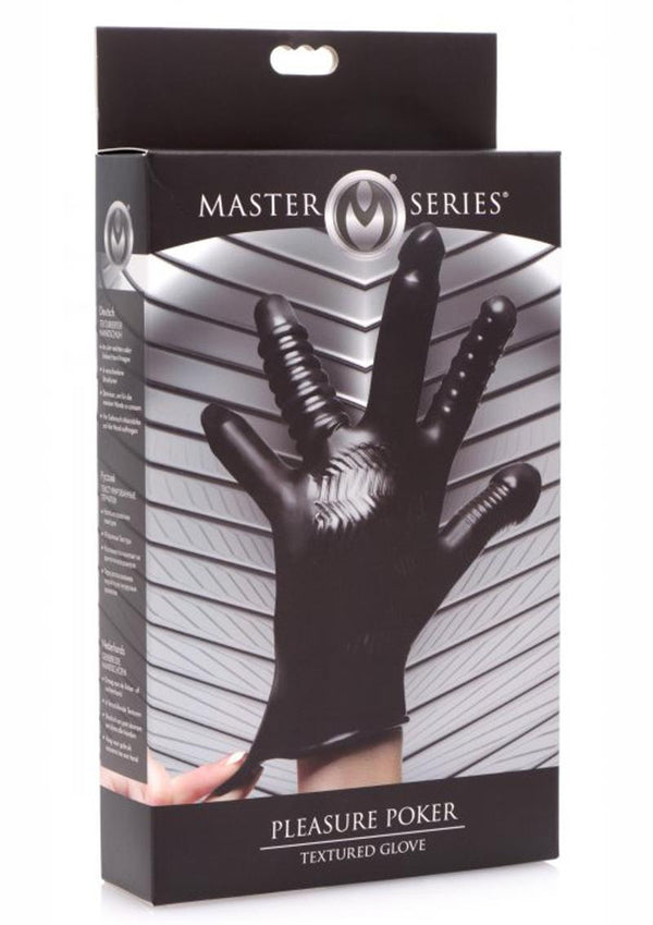 Master Series Pleasure Poker Textured Glove