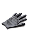 Master Series Pleasure Poker Textured Glove - Black