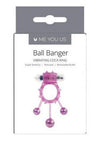 ME YOU US Ball Banger Vibrating Cock Ring - Purple