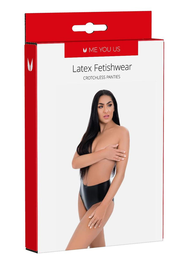 ME YOU US Latex Crotchless Panties - PATS Inc.