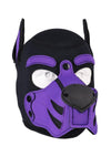 Merci Neoprene Puppy Hood - Black/Purple