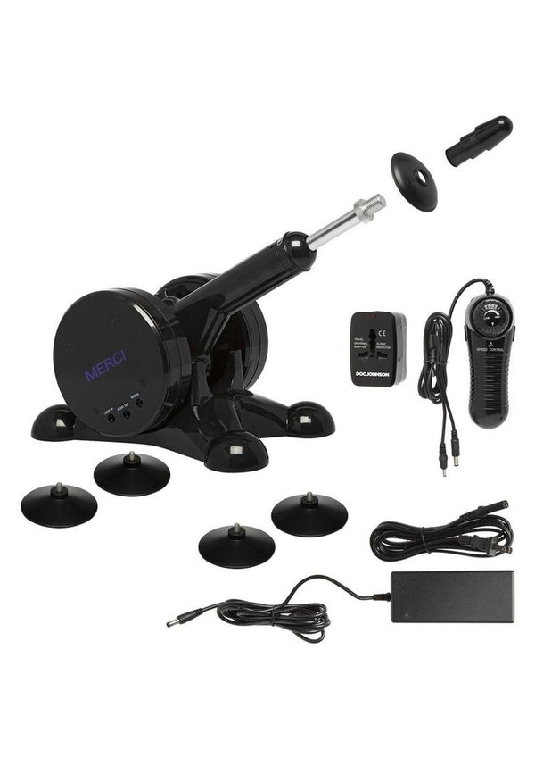 Merci Power Banger Fuck Machine with Wireless Remote - Black