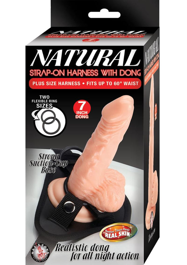 Natural Strap-On Harness with Dong - PATS Inc.