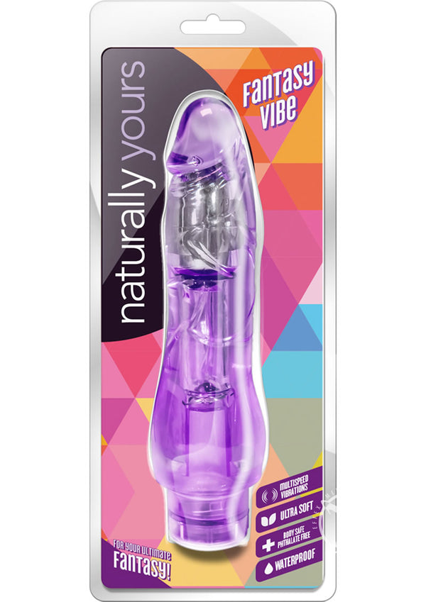 Naturally Yours Fantasy Vibrating Dildo - PATS Inc.