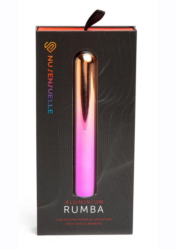 Nu Sensuelle Aluminium Rumba Rechargeable Warming Bullet