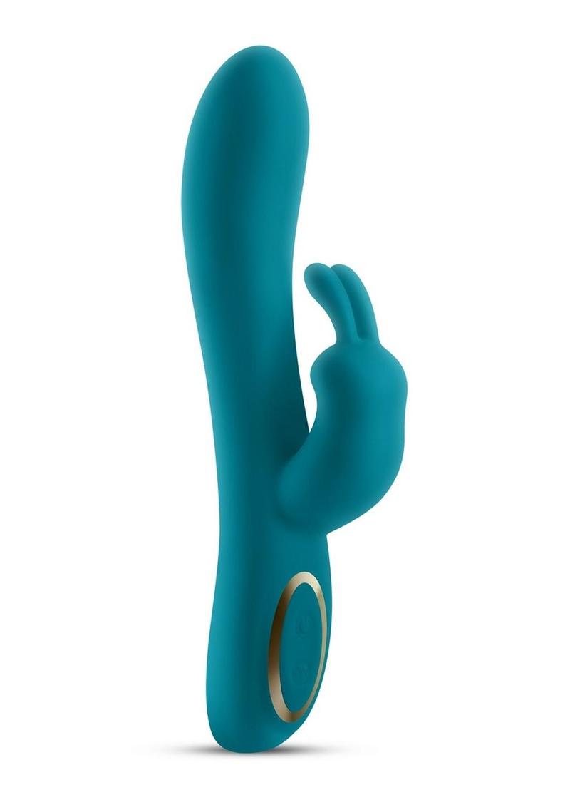 Obsessions Hera Rechargeable Silicone Rabbit Vibrator  Emerald Fantaseas