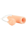 Optimum Series Executive Oro Simulator Vibrating Masturbator and Pumo - Ivory/Vanilla