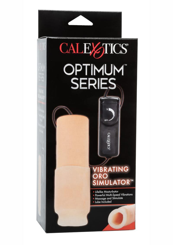 Optimum Series Vibrating Oro Simulator Masturbator - PATS Inc.