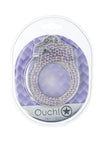 Ouch! Heavy-Duty Diamond Handcuffs - Purple