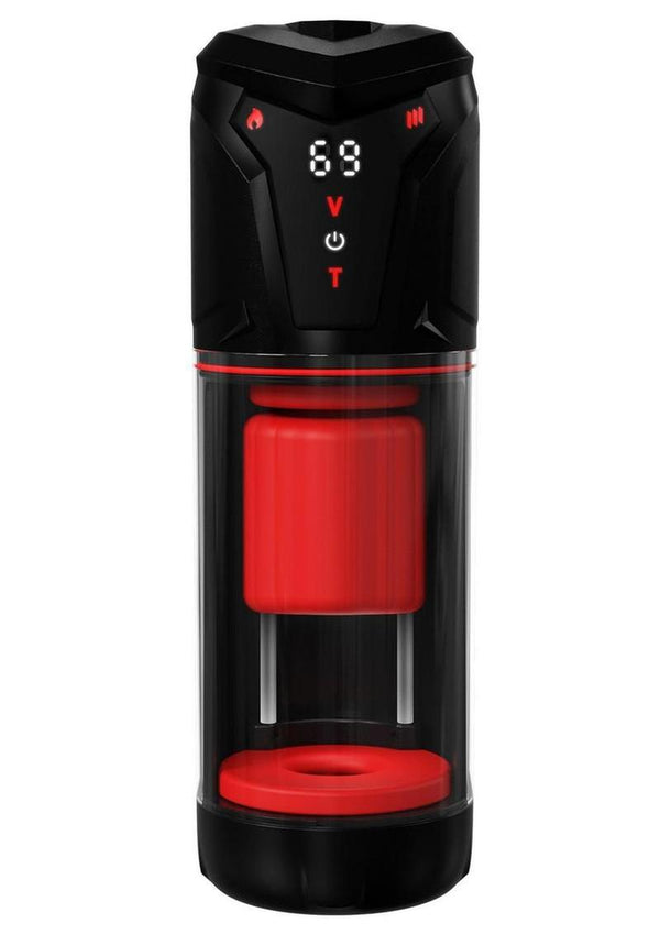 Pdx Elite Moto-Bator Pro 2 Rechargeable Masturbator - Black/Red