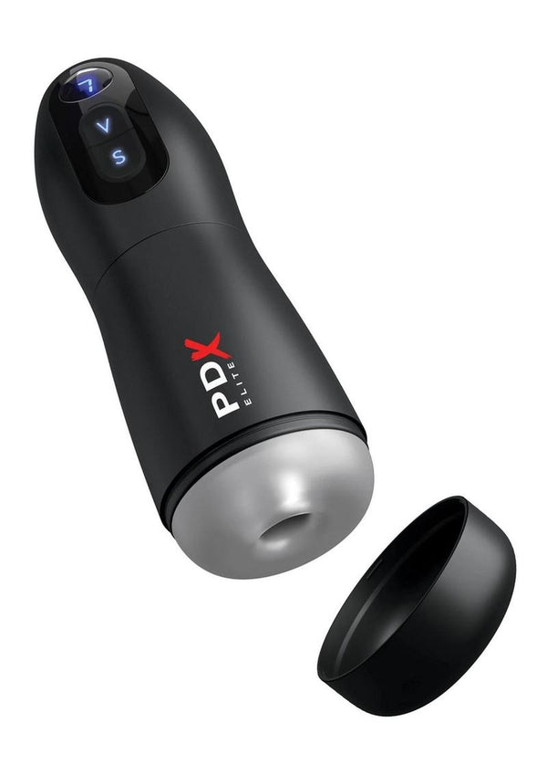 Pdx Elite Suck-O-Matic Rechargeable Masturbator - Black