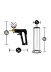 Performance Vx7 Vacuum Penis Pump with Brass Trigger and Pressure Gauge - PATS Inc.