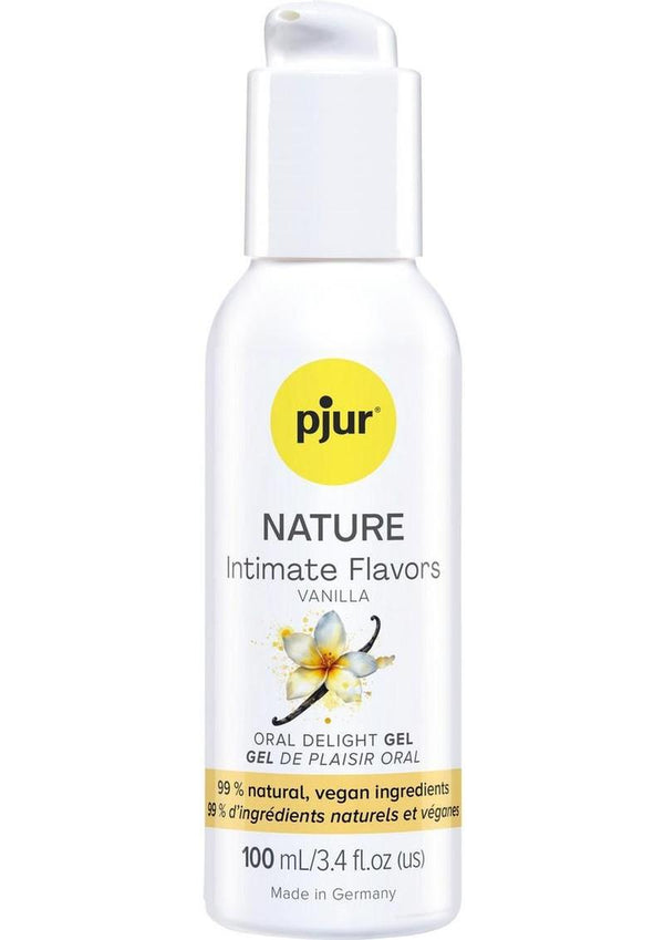 Pjur Nature Intimate Flavors Water Based Lubricant 3.4oz - Vanilla