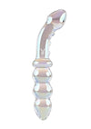 Playboy Jewels Double Glass Dual End Probe - Purple