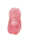 Puregel Textured Pleasure Penis Sleeve - Pink