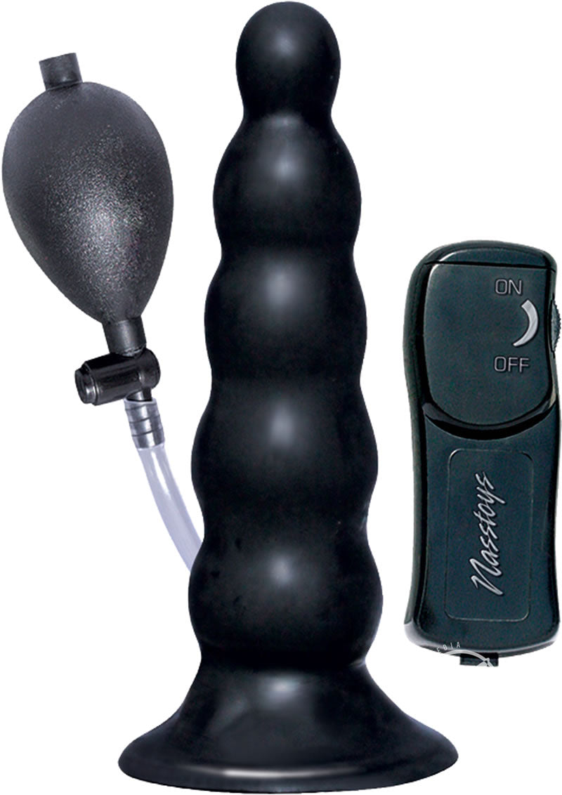 inflatable vibrating anal plug Lilac Mermaid Bubbles Plug – Crystal Delights main image 0