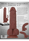 Real Supple Girthy Poseable Dildo with Balls - PATS Inc.