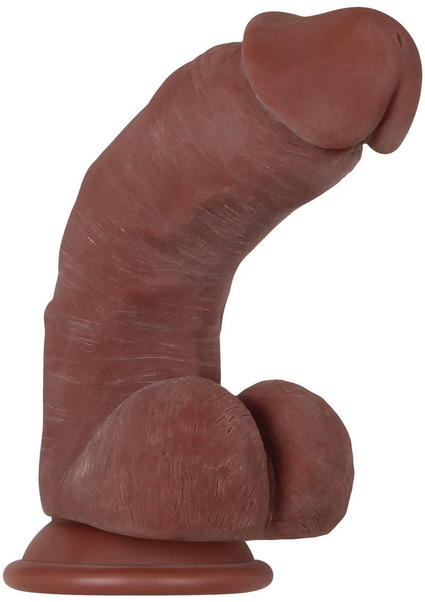 Real Supple Girthy Poseable Dildo with Balls - PATS Inc.