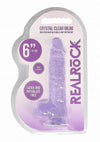 Realrock Crystal Clear Dildo with Balls - PATS Inc.