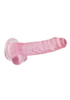 Realrock Crystal Clear Dildo with Balls - PATS Inc.