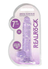 Realrock Crystal Clear Dildo with Balls - PATS Inc.