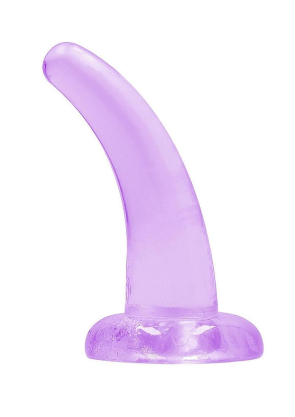 Realrock Crystal Clear Non Realistic Dildo with Suction Cup - PATS Inc.