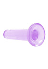 Realrock Crystal Clear Non Realistic Dildo with Suction Cup - PATS Inc.