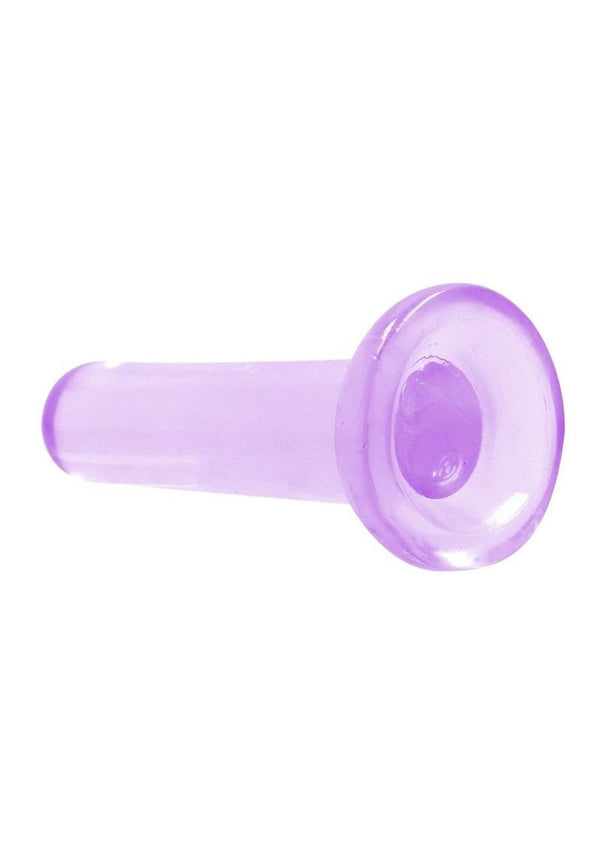 Realrock Crystal Clear Non Realistic Dildo with Suction Cup - PATS Inc.