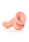 Realrock Curved Realistic Dildo with Balls and Suction Cup - PATS Inc.