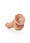 Realrock Curved Realistic Dildo with Balls and Suction Cup - PATS Inc.
