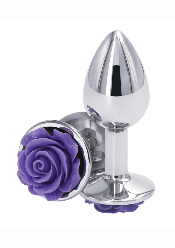 Rear Assets Rose Aluminum Anal Plug - PATS Inc.
