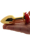 Rear Assets Rose Aluminum Anal Plug - PATS Inc.