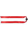 Sex and Mischief Amor Satin Ball Gag - Black/Red