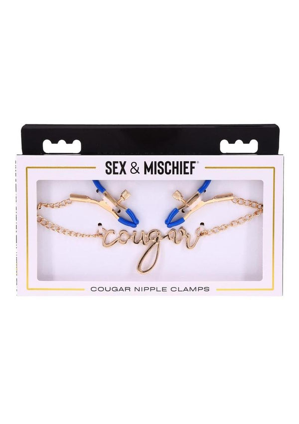 Sex and Mischief Cougar Nipple Clamps