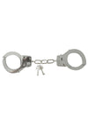 Sex and Mischief Metal Handcuffs - Metal/Silver