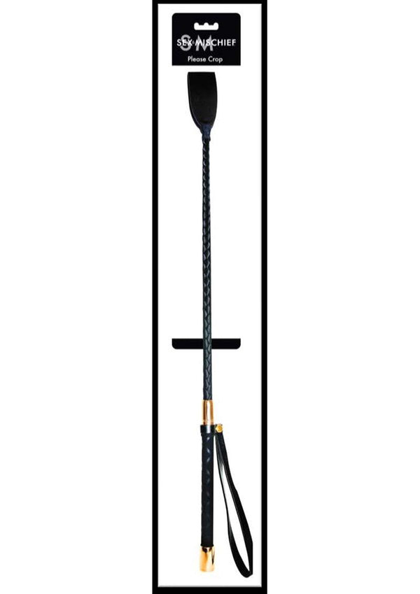 Sex and Mischief Vegan Leather Please Crop